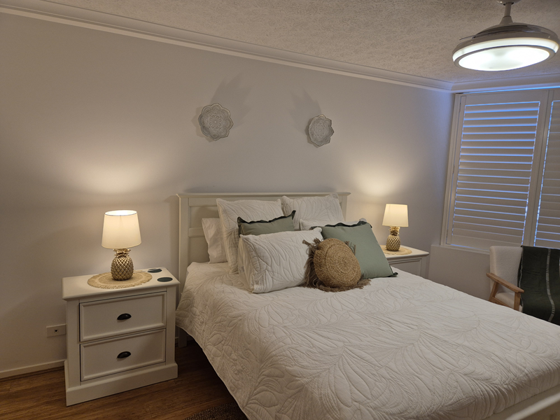 Comfortable master bedroom